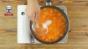 快手番茄疙瘩汤的做法 步骤4