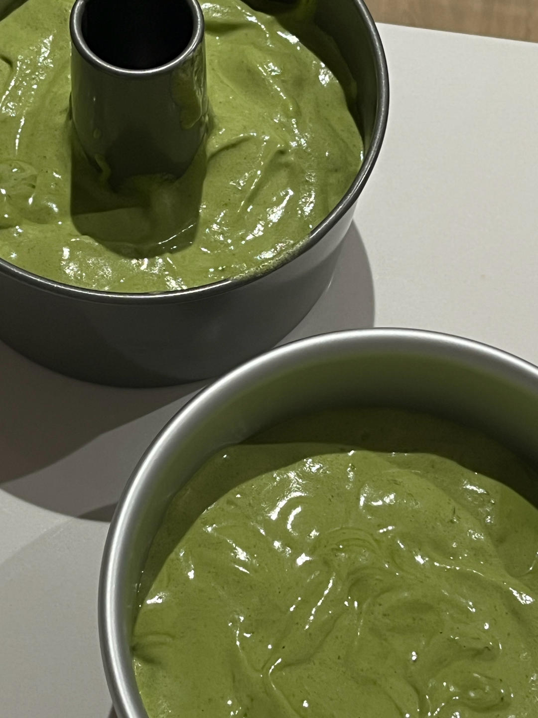 🍵清新治愈抹茶戚风——不容易消泡的秘密