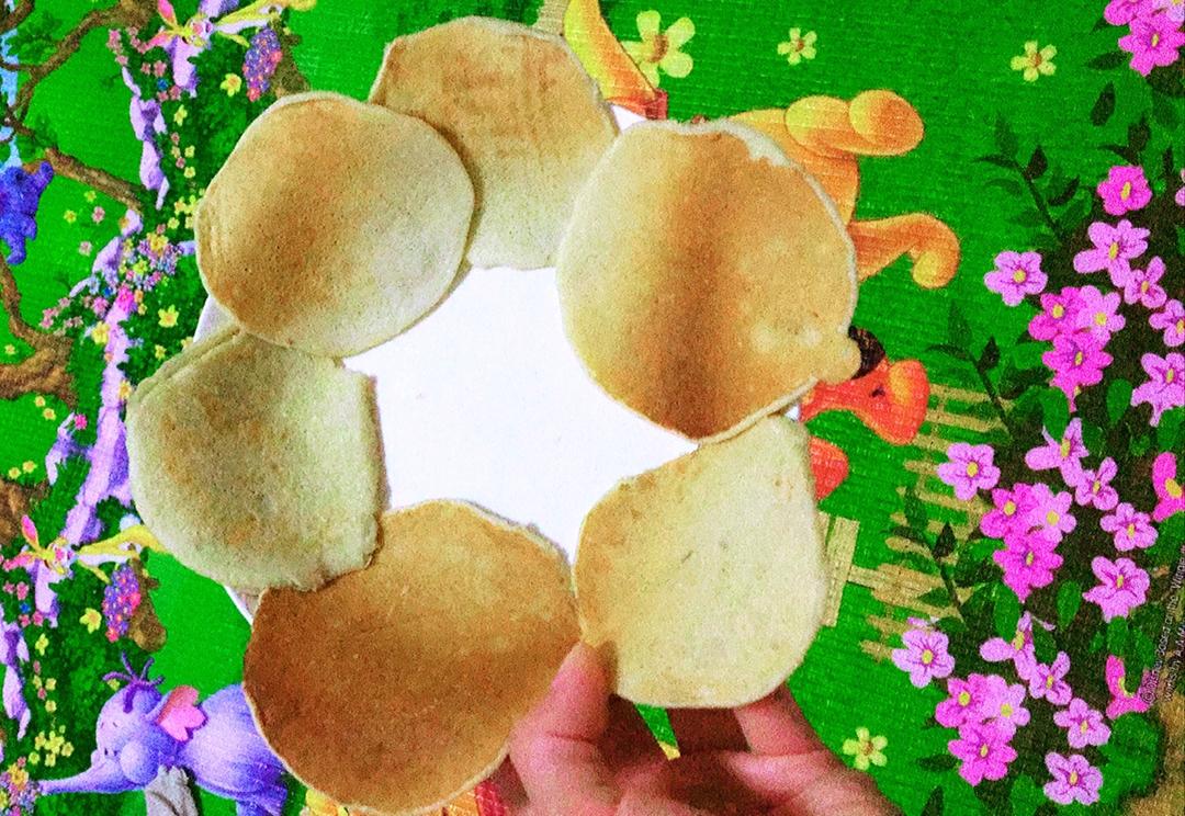 快手香蕉饼