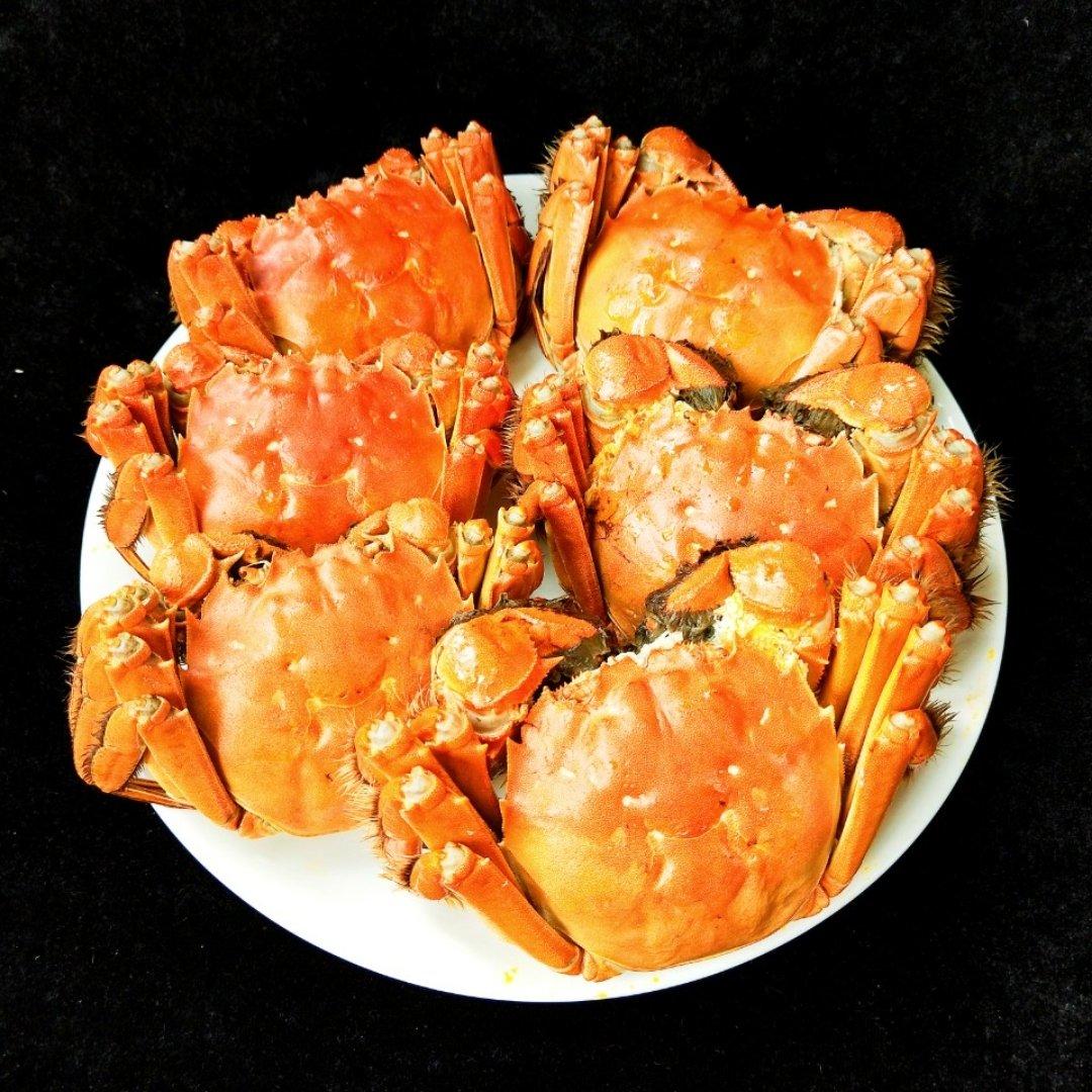 清蒸大闸蟹