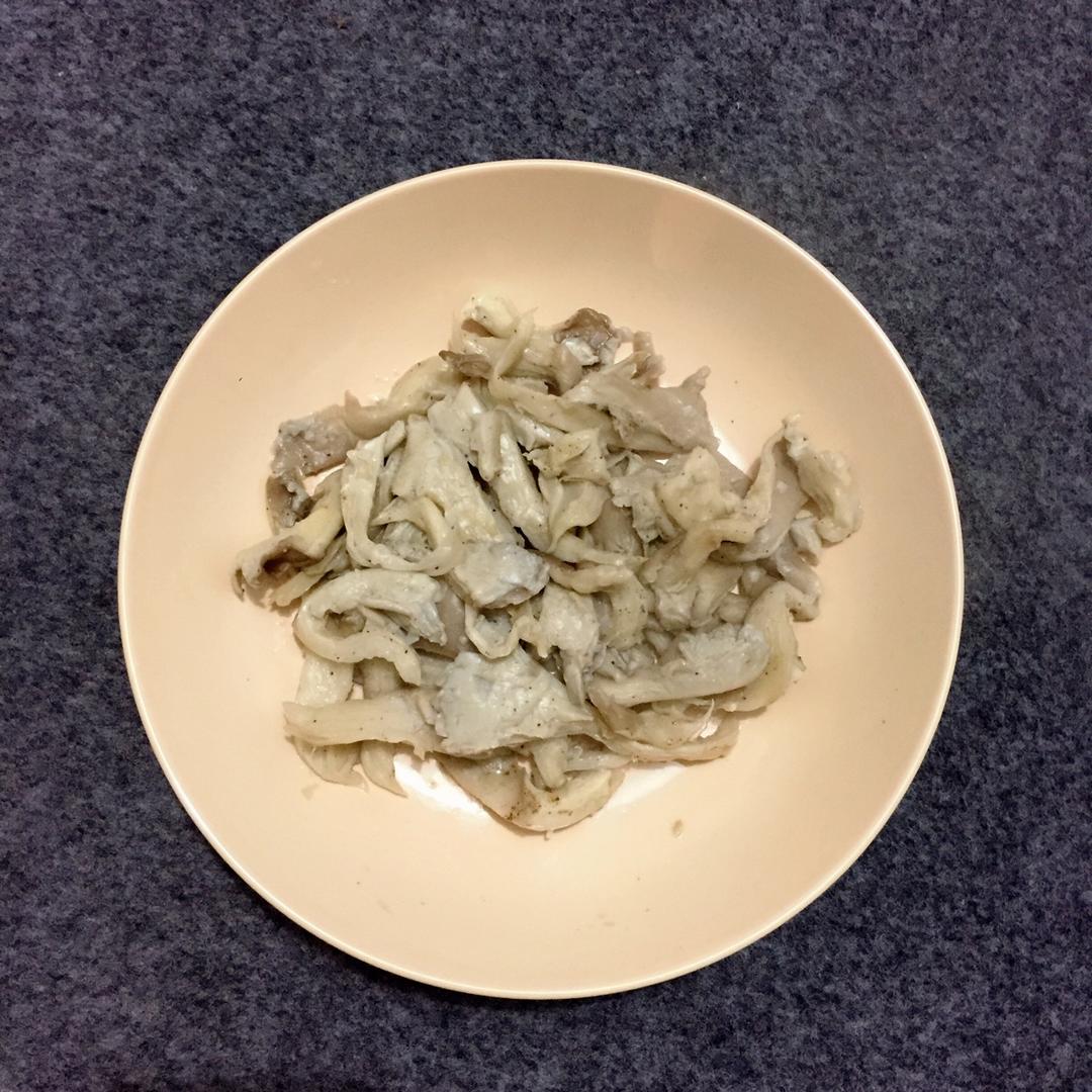 清炒平菇