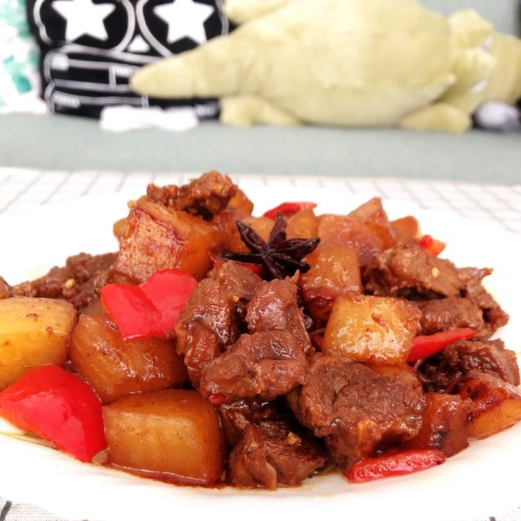 萝卜烧牛腩