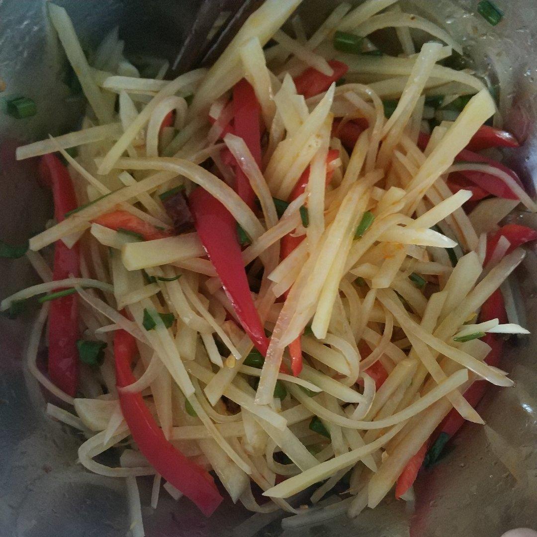 炝拌土豆丝