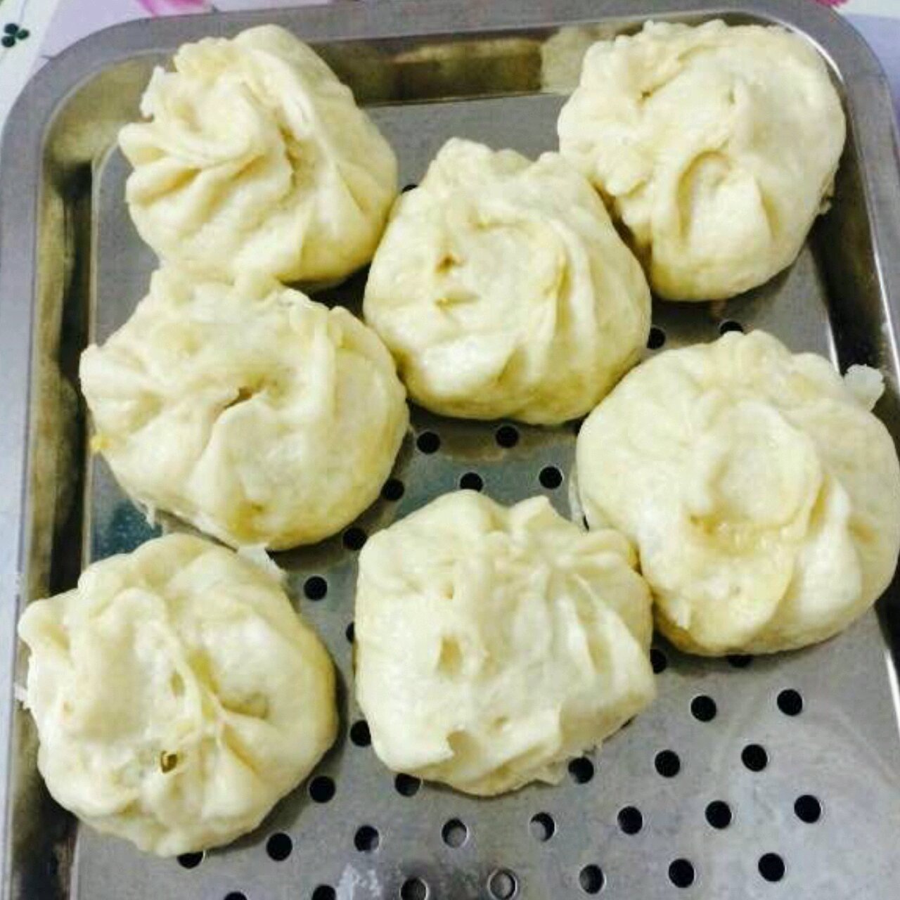 家庭手工肉馅大包子