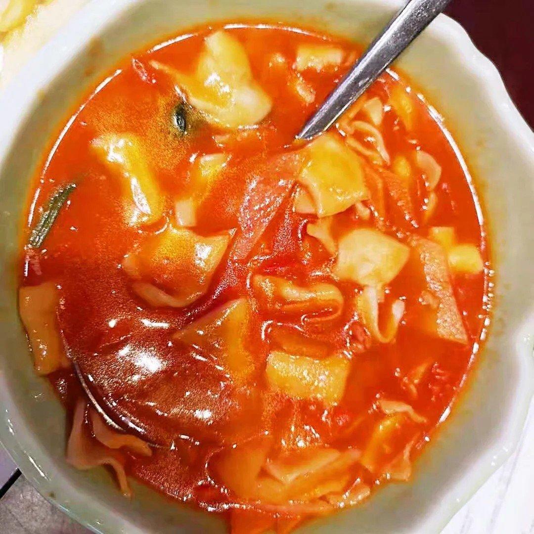 蕃茄疙瘩汤