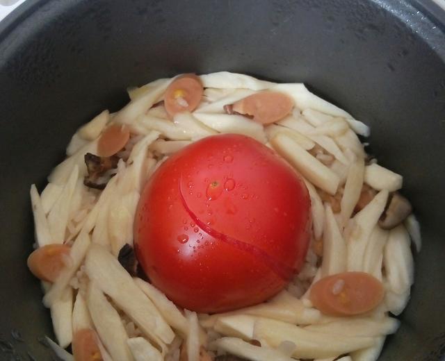 番茄焖饭的做法