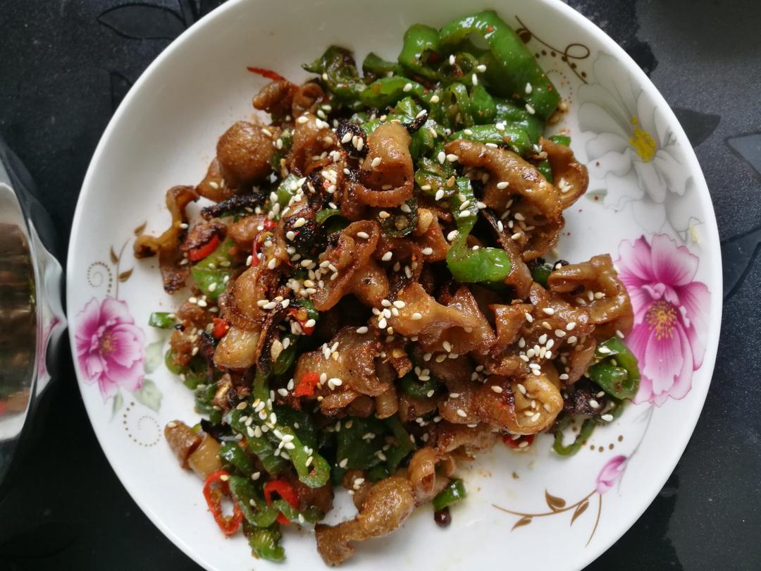 干煸肥肠