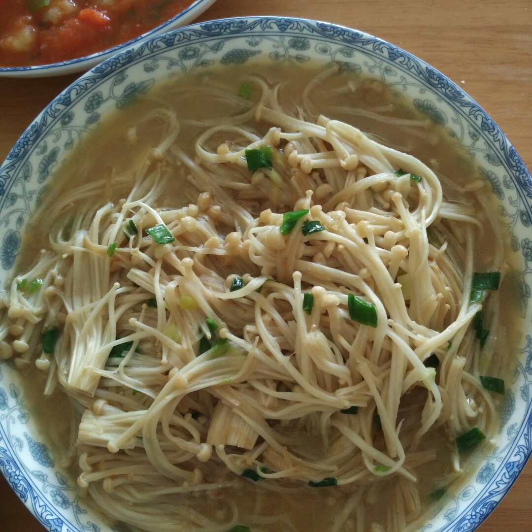 清炒金针菇