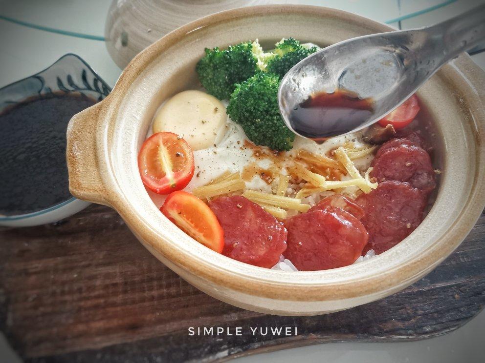 超级好吃的腊味煲仔饭