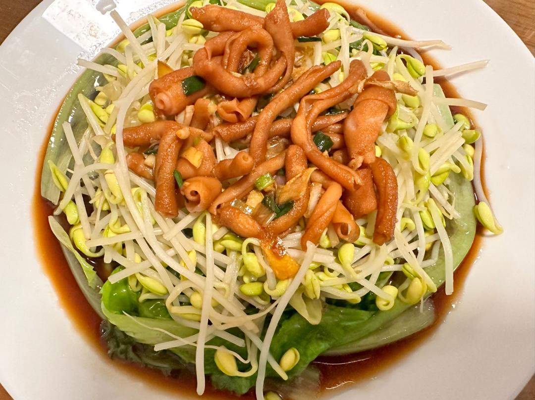 【豉油皇鹅肠】掐着表做的一道菜，30秒就上桌！爽脆到不敢相信！