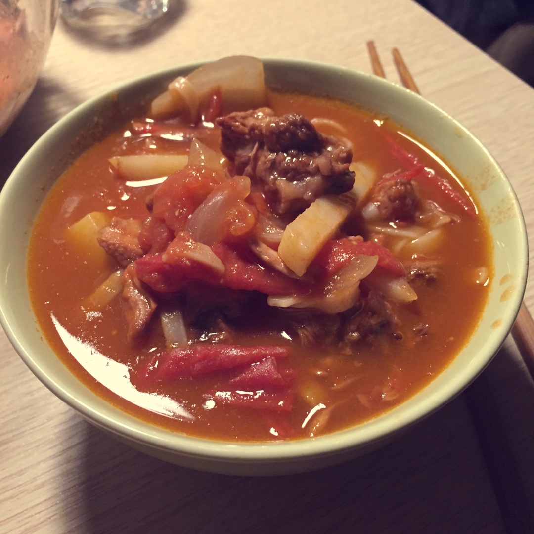番茄牛肉面