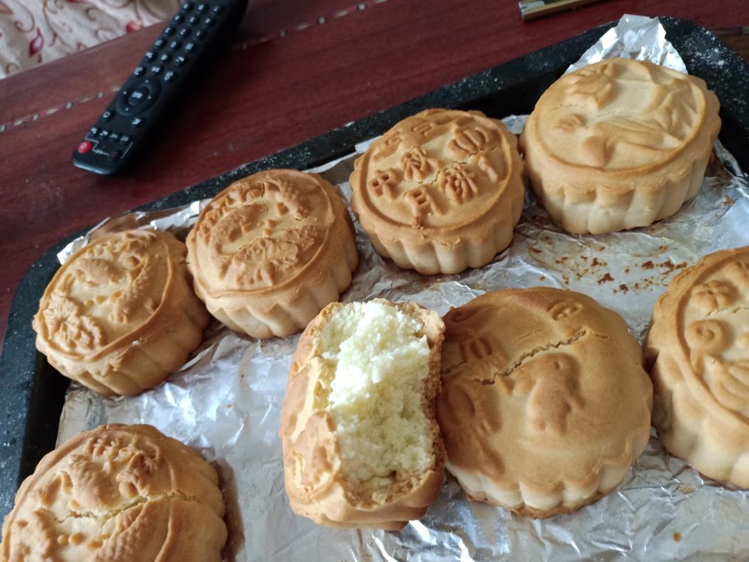 椰蓉月饼 | 不用炒料，成功率超高哦