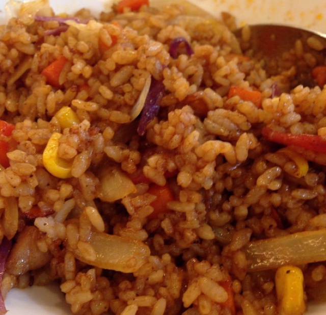 酱油素炒饭