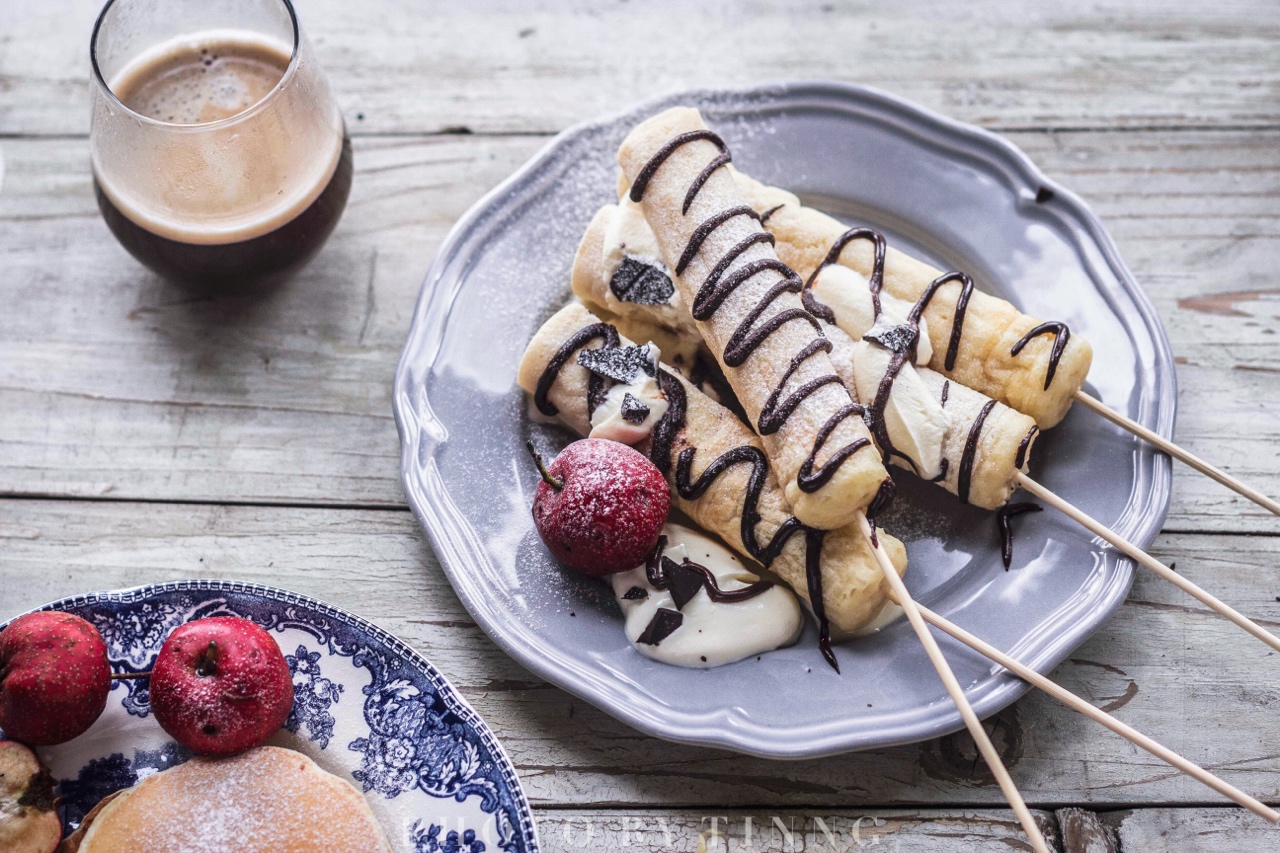 巧做松饼棒Pancake sticks~含Buttermilk做法