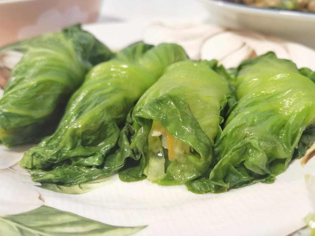 减脂一定要吃的生菜鸡丝卷🐔好吃饱腹不胖