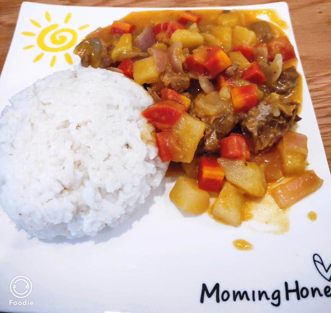 咖喱鸡肉（超详细）