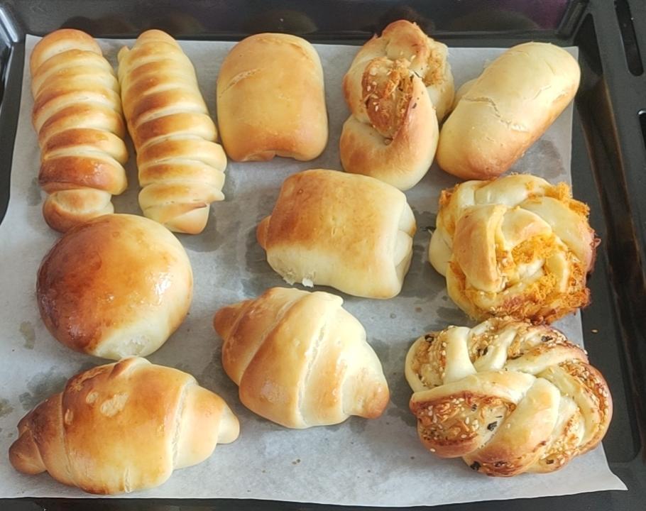 疯狂长个/炼乳手撕吐司