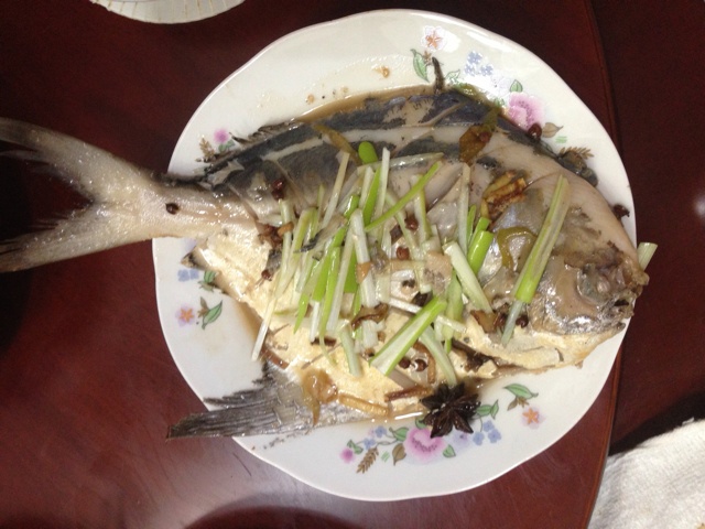 清蒸鲳鱼