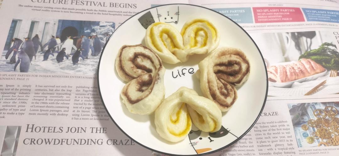 好看又好吃的心❤豆沙包