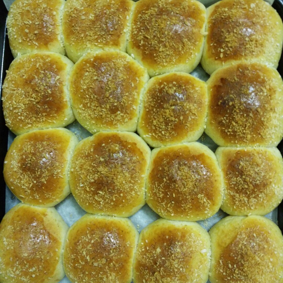 鲜奶油小餐包（一次发酵）