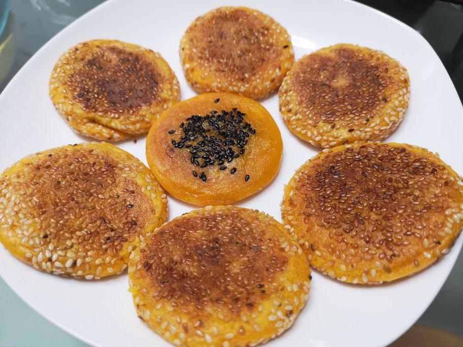 芝麻南瓜饼
