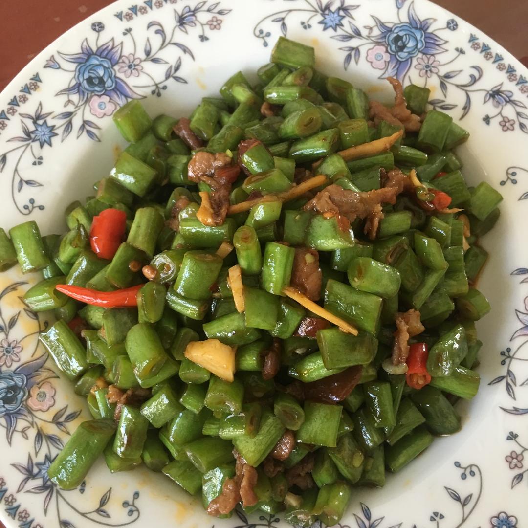 四季豆丁肉沫