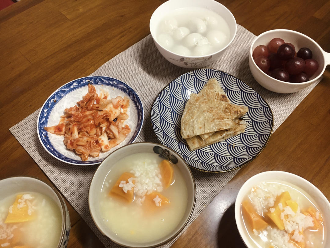 红薯糯米粥