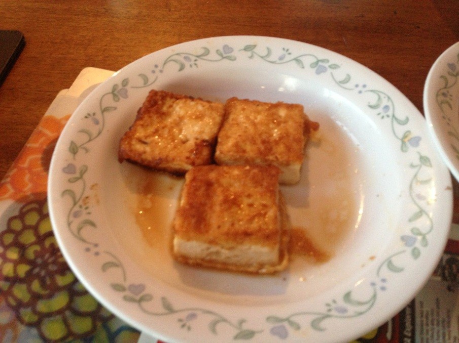 日式煎豆腐