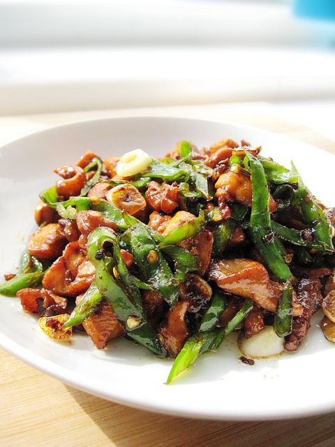 杭椒鸡肉小炒
