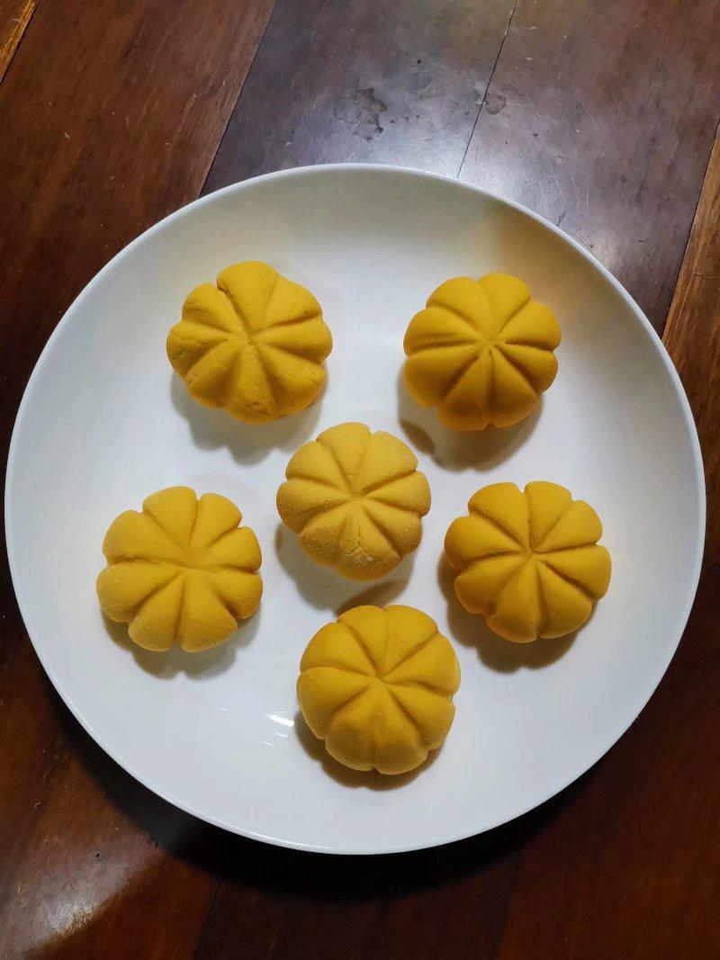 南瓜奶香椒香玫瑰花馒头，不加一滴水