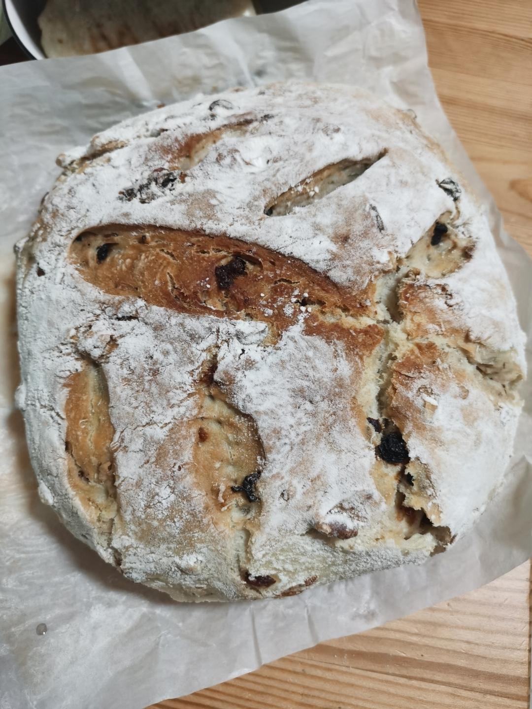 德国婆婆秘方·只多一料·香得上天的全麦核桃蔓越欧包