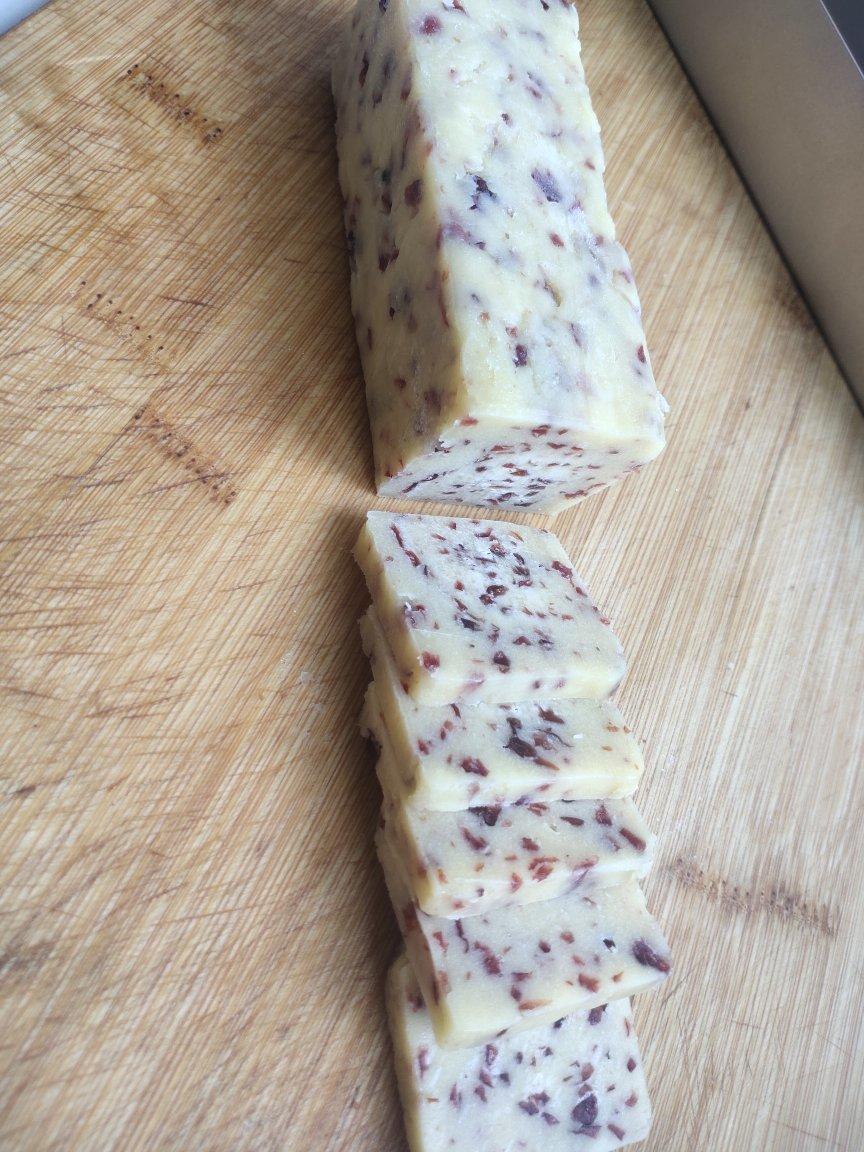 低糖少油版蔓越莓饼干