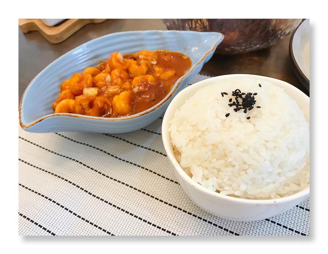 人见人爱茄汁虾球