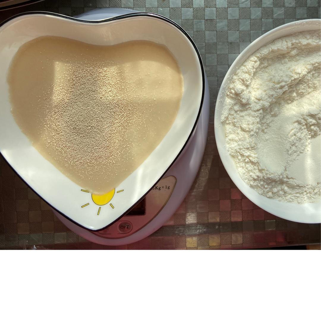 纯奶手撕吐司的做法 步骤1