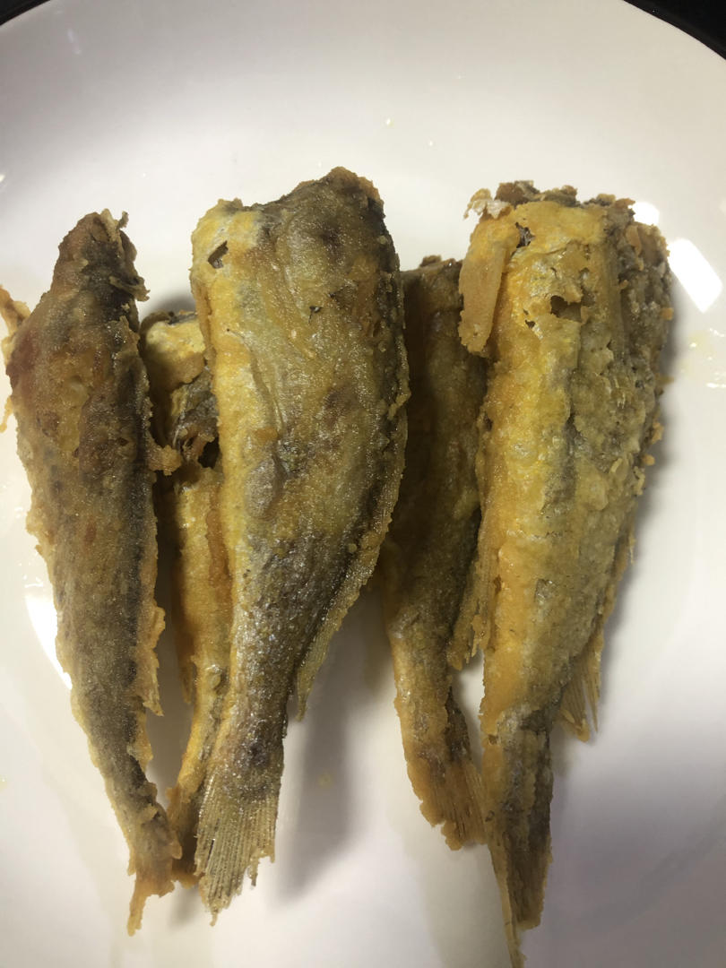 酥炸小黄鱼～吸油少