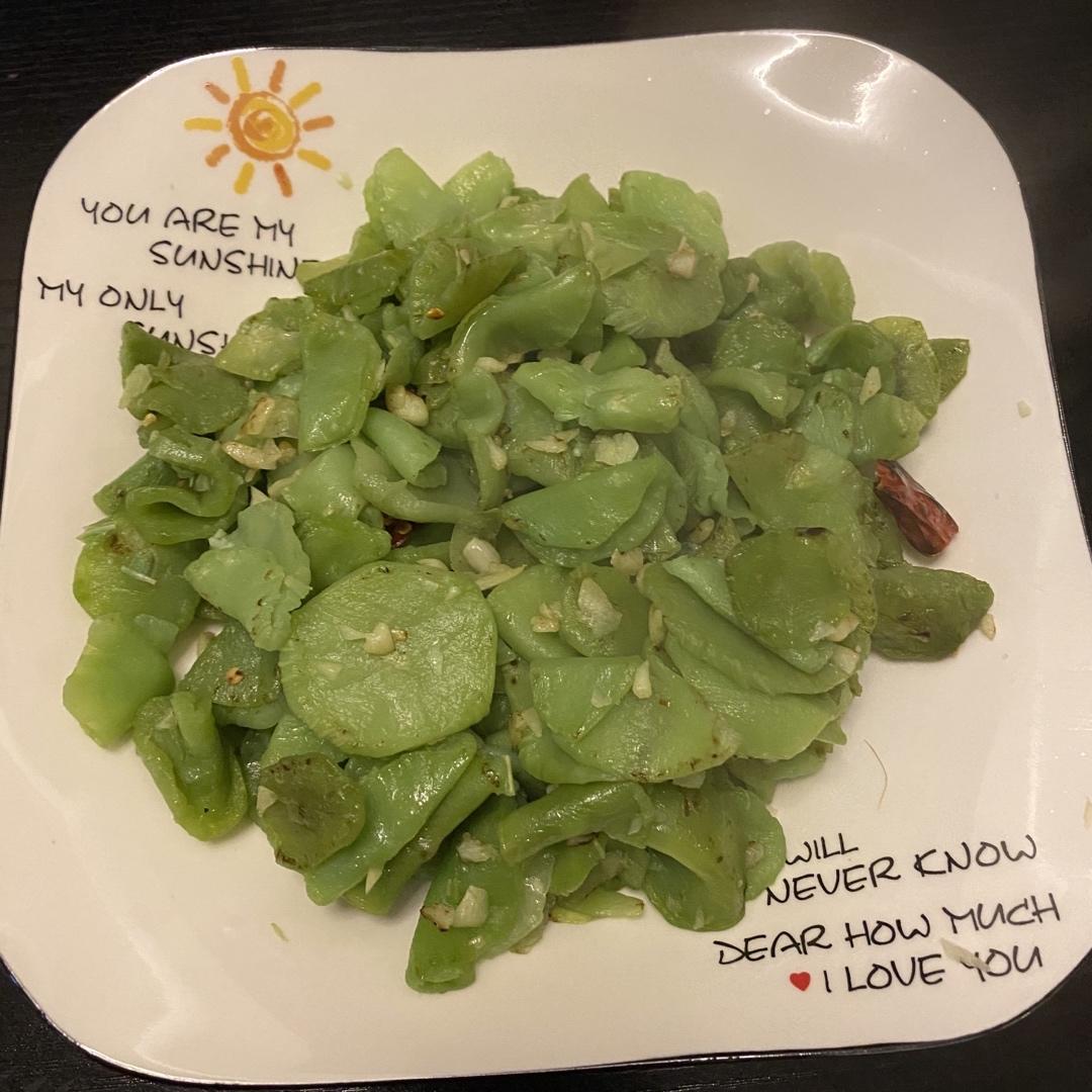 小炒莴笋干