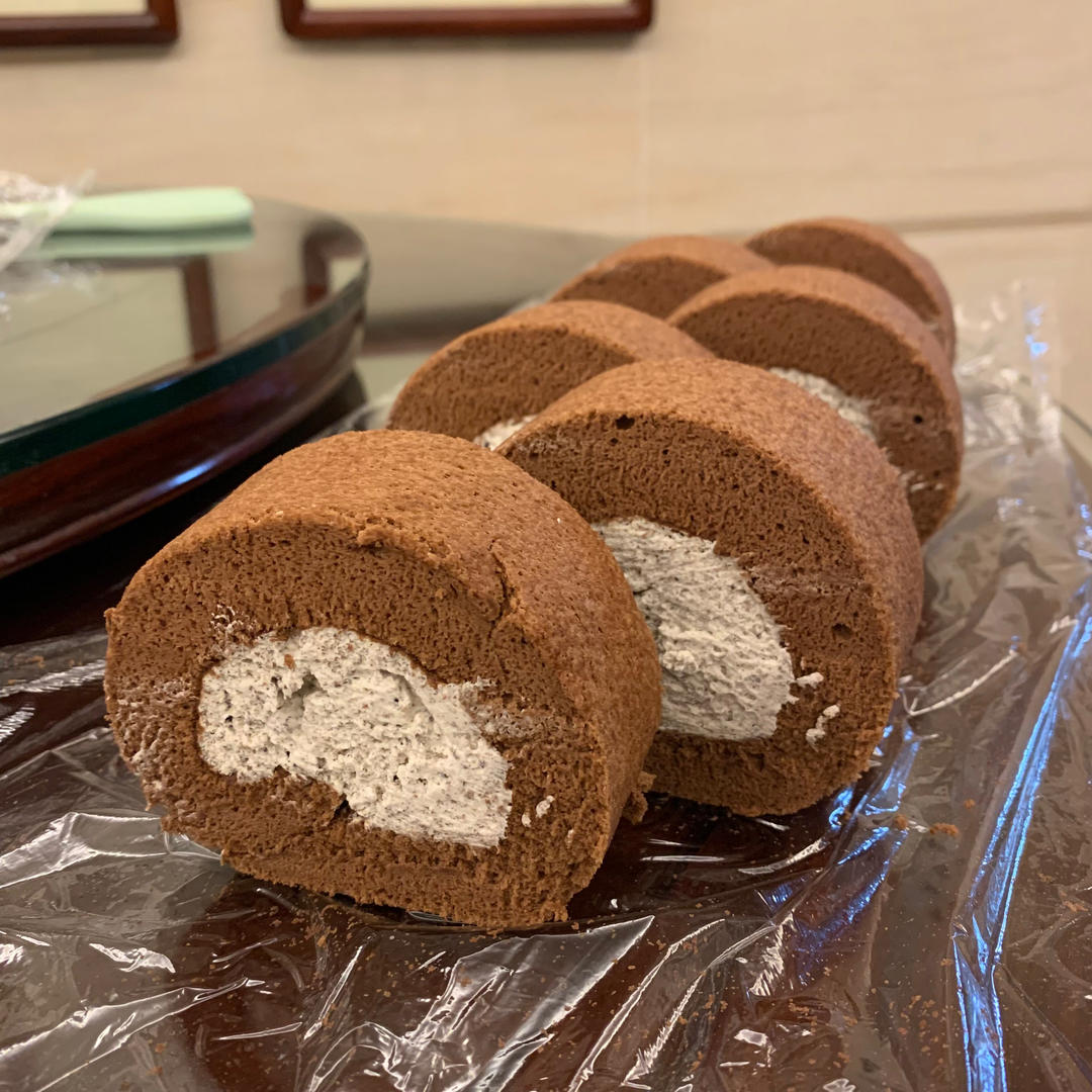 奥利奥咸奶油巧克力卷