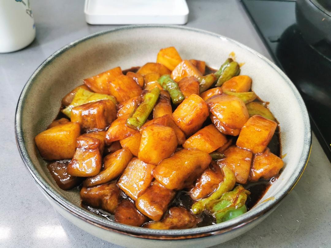 超级下饭的地三鲜