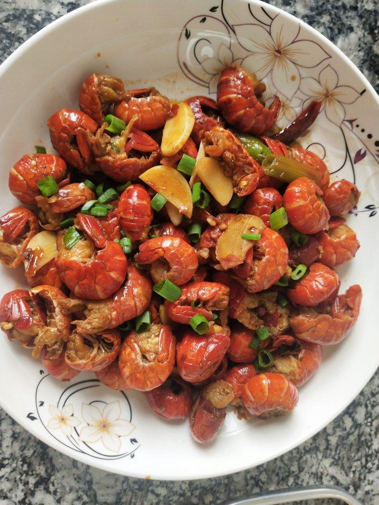麻辣炒虾尾