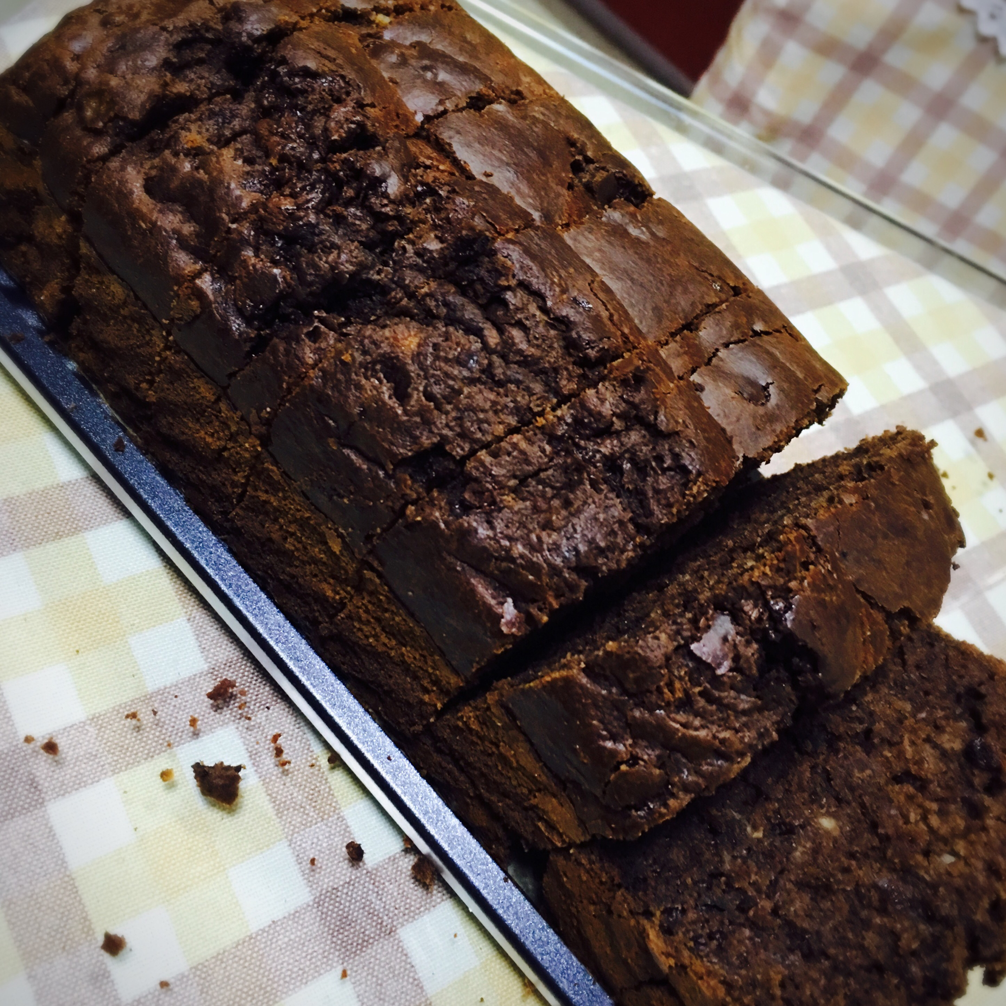 可能是最好吃的香蕉巧克力蛋糕