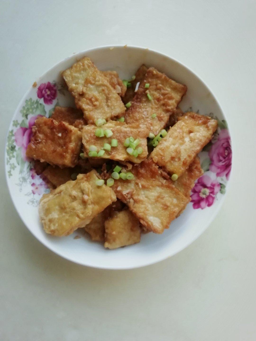 无敌好吃的香煎豆腐