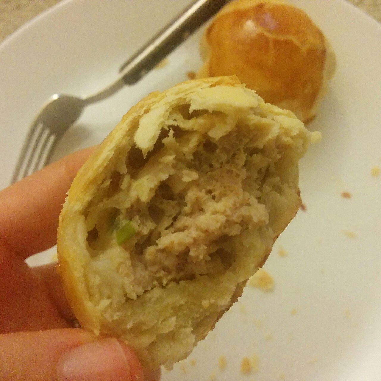 泳式鲜肉榨菜月饼