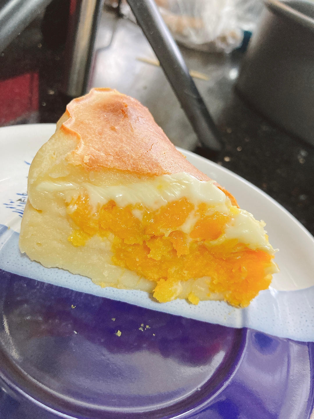 搅一搅就能做的脆皮爆浆芝士红薯年糕