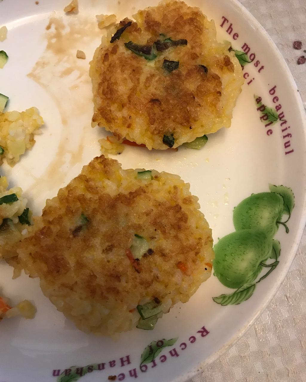 鸡蛋米饭饼