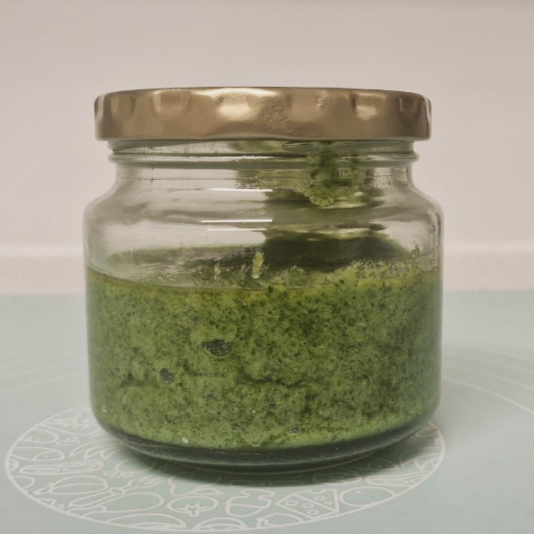 自制新鲜Pesto 传统罗勒松仁青酱意面酱