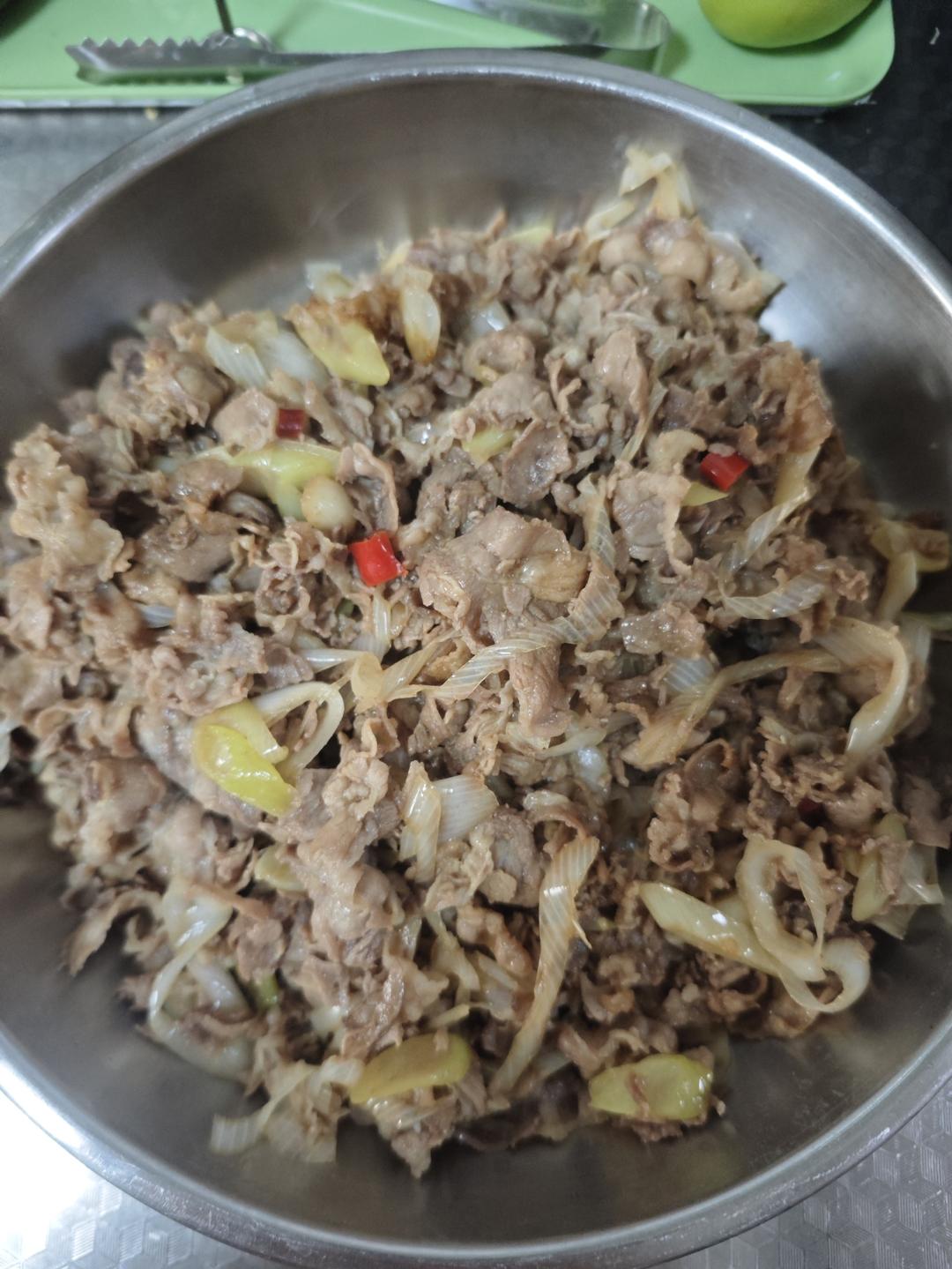 葱爆肥牛