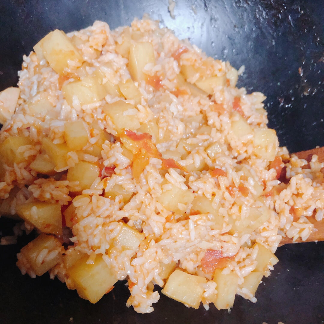 零失败❣️浓香番茄土豆烩饭
