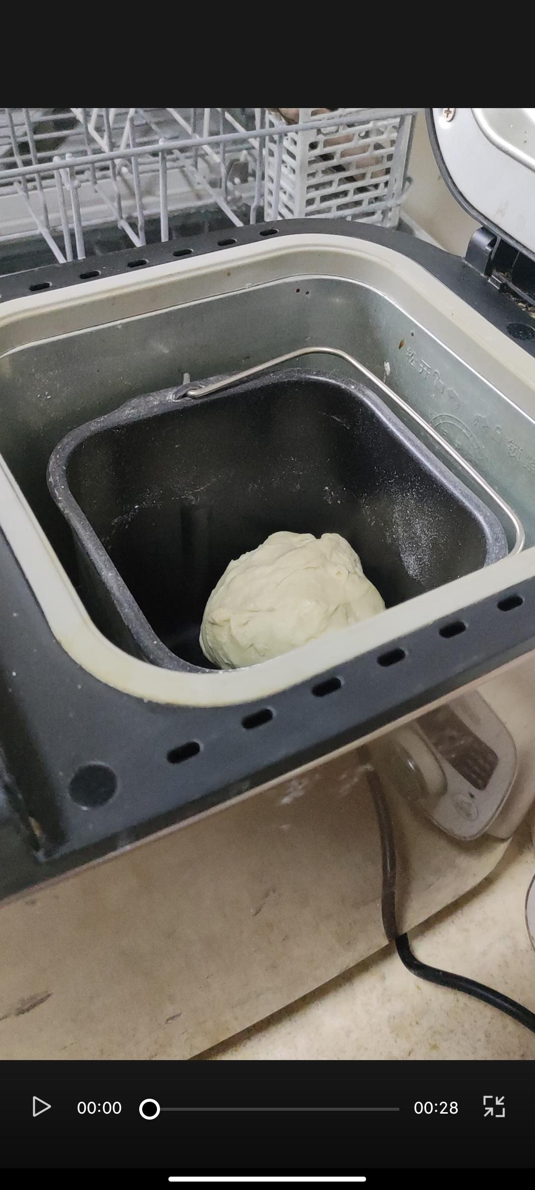 纯奶手撕吐司的做法 步骤1