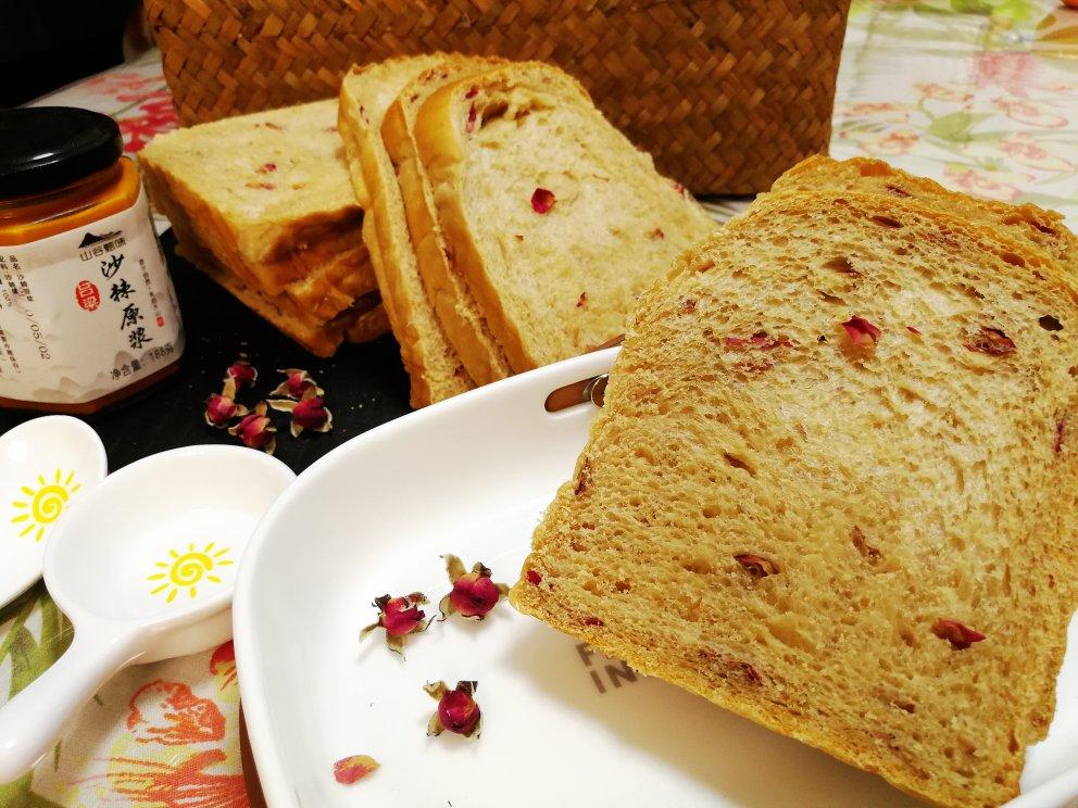 浓情玫瑰伯爵超软吐司❗️棉花般的口感（详细冷藏中种）