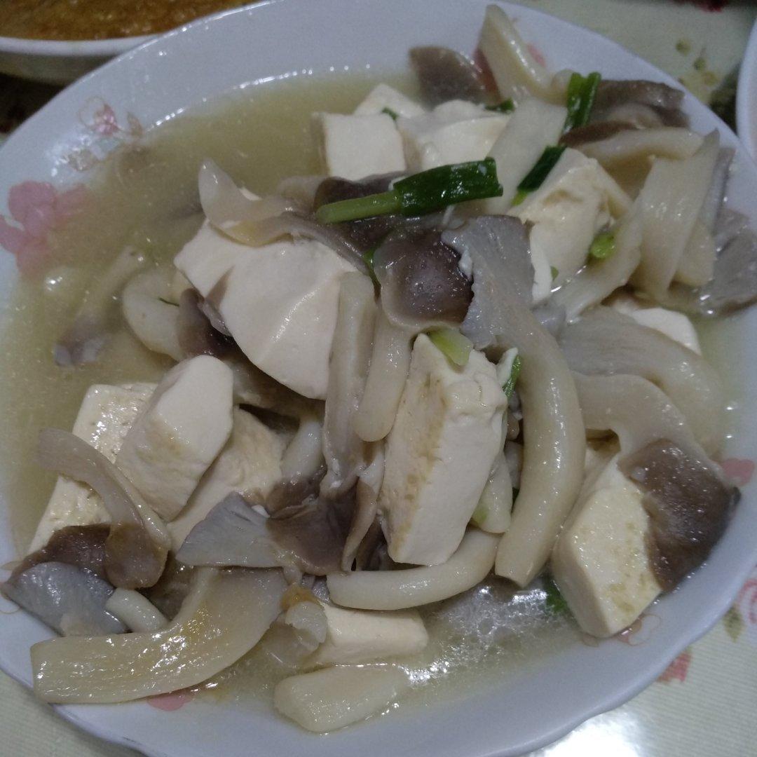 平菇豆腐